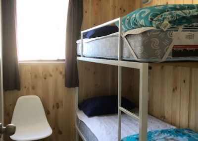 Third bedroom- 1 x single bunks